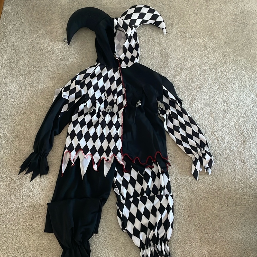 EVIL JESTER HALLOWEEN COSTUME